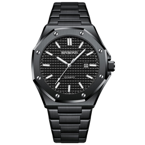 BINBONG B0135 Luxury Stainless Steel Men's Watch