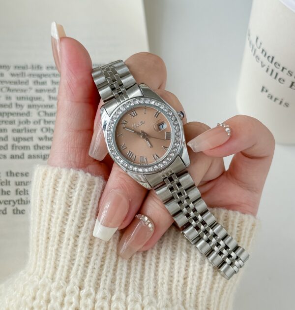 Scottie 9739 Custom Color Dial Waterproof Quartz Watch – Stainless Steel Strap